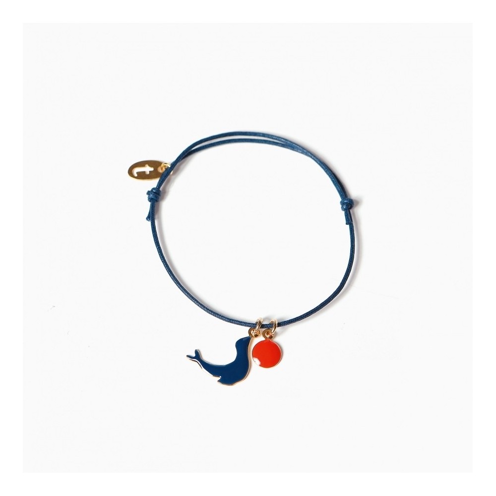 titlee Bracelet Sea Lion - marine-coquelicot