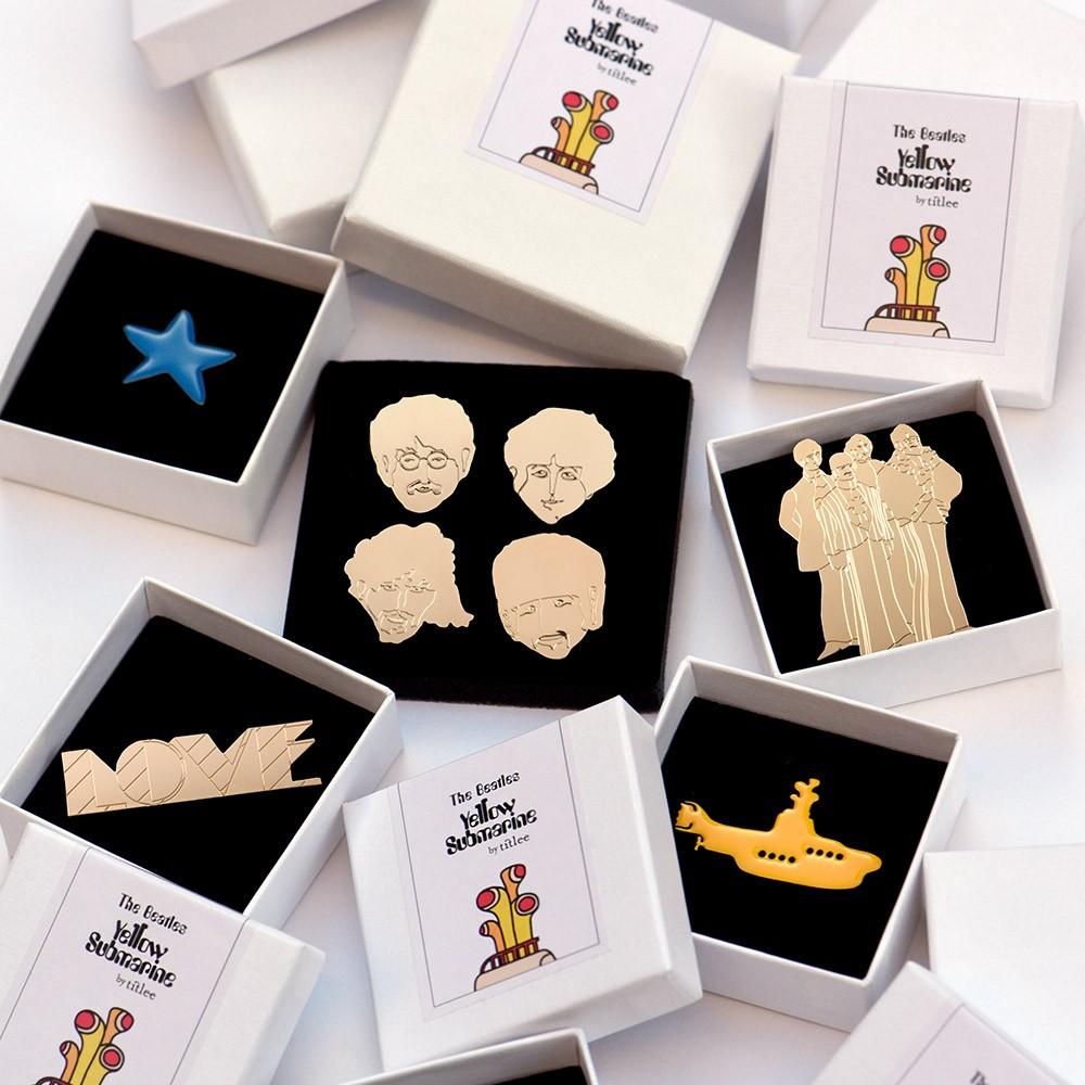 Titlee Broche The Beatles X Yellow Submarine
