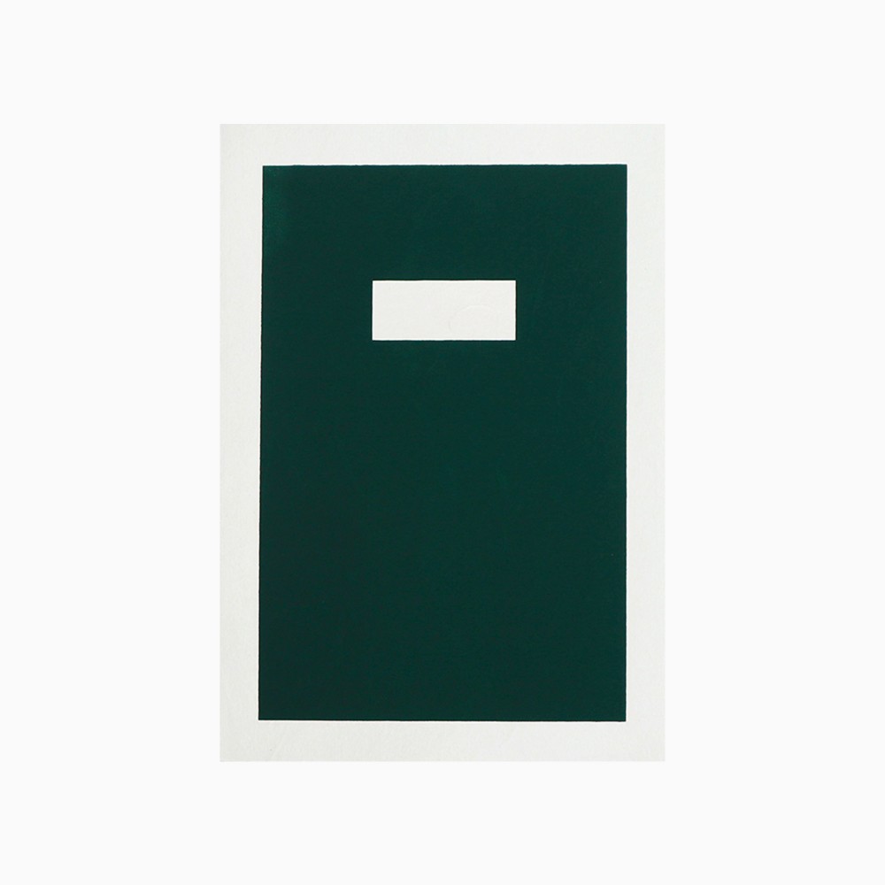 titlee Cahier Hanji vert forêt