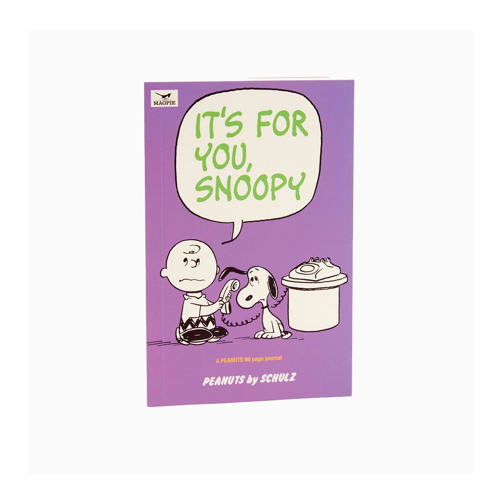 titlee Carnet Snoopy It's for you