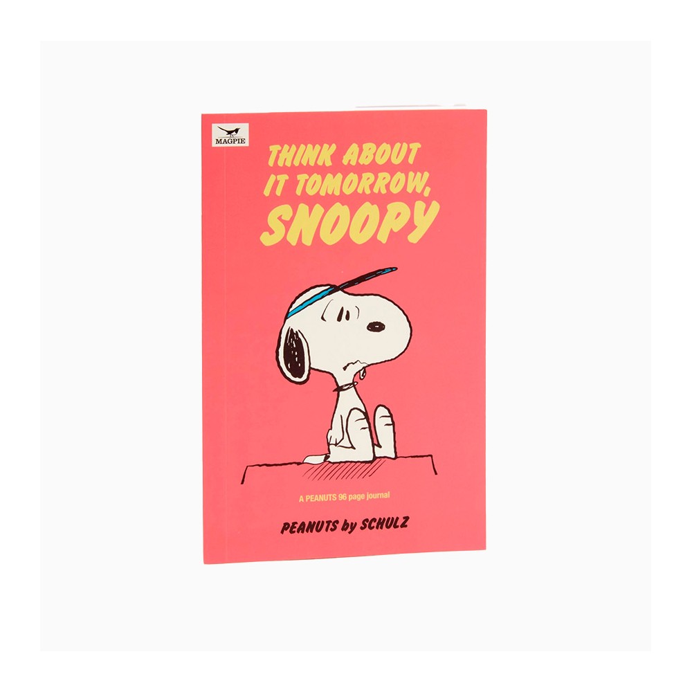 titlee Carnet Snoopy Tomorrow