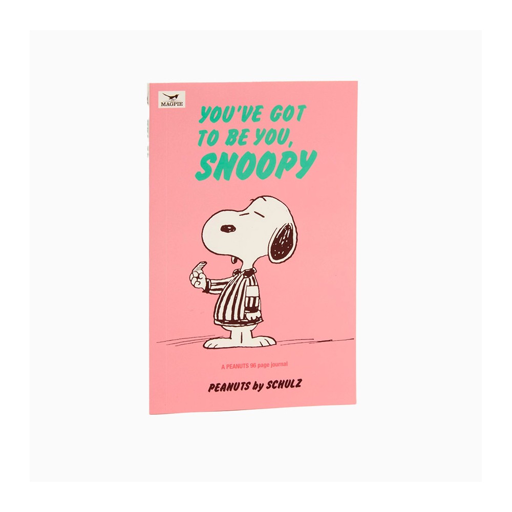 titlee Carnet Snoopy You've got to be you
