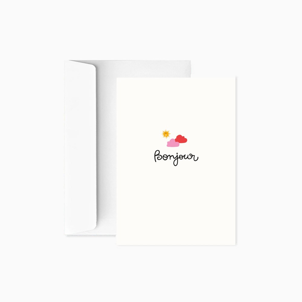 titlee Carte Bonjour