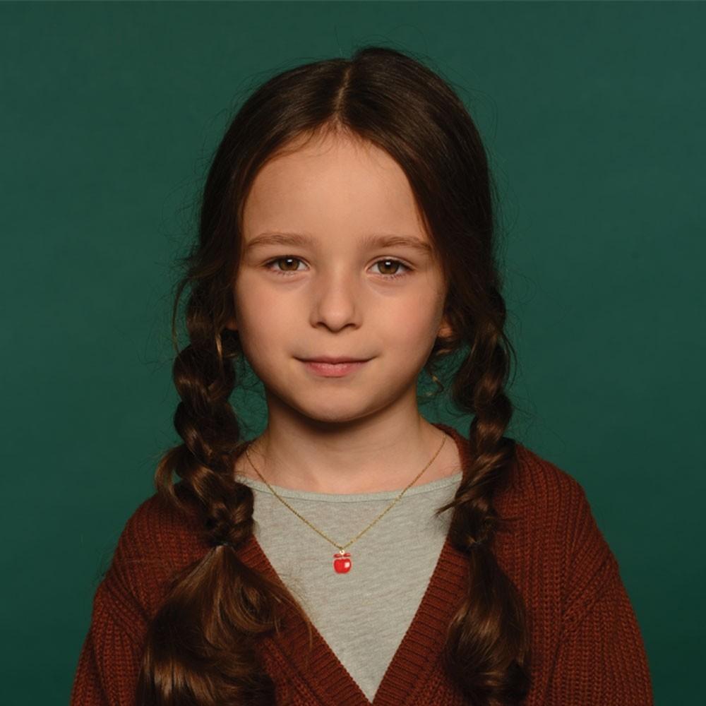 Titlee Collier Amelia - Rouge Coquelicot