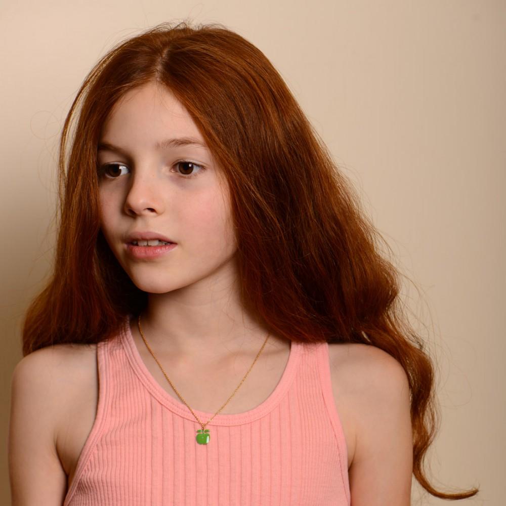 Titlee Collier Amelia - Vert Pomme X SFMOMA