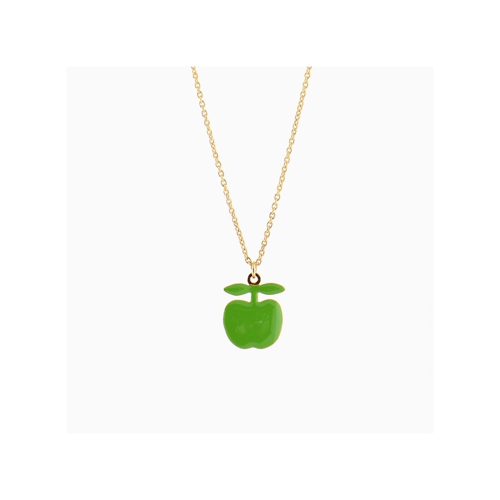 titlee Collier Amelia - vert pomme x SFMOMA