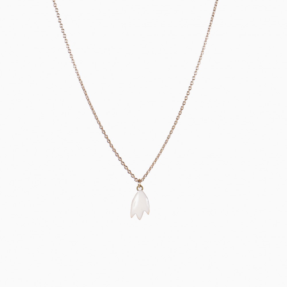 titlee Collier Blossom - écru