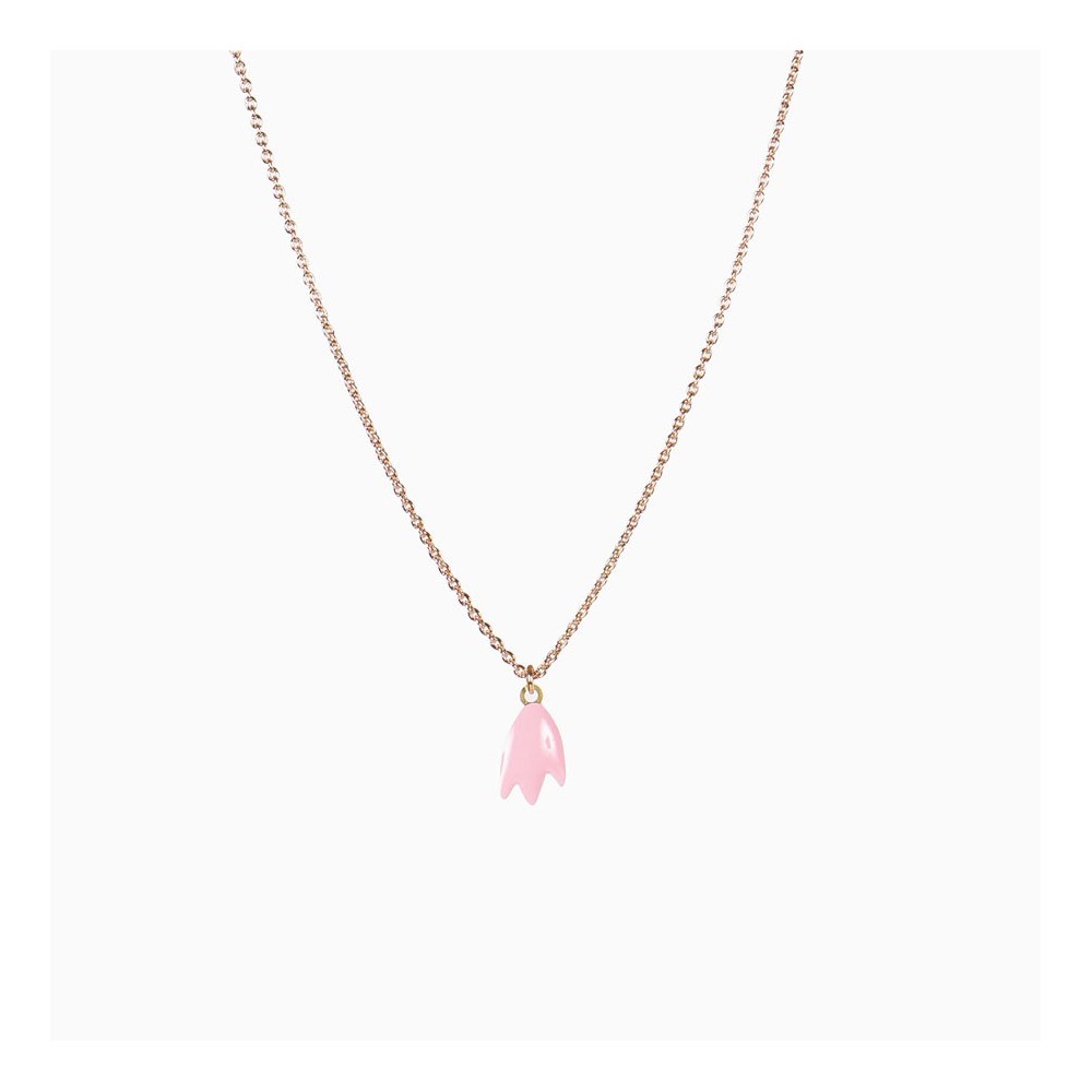 titlee Collier Blossom - rose bubble-gum