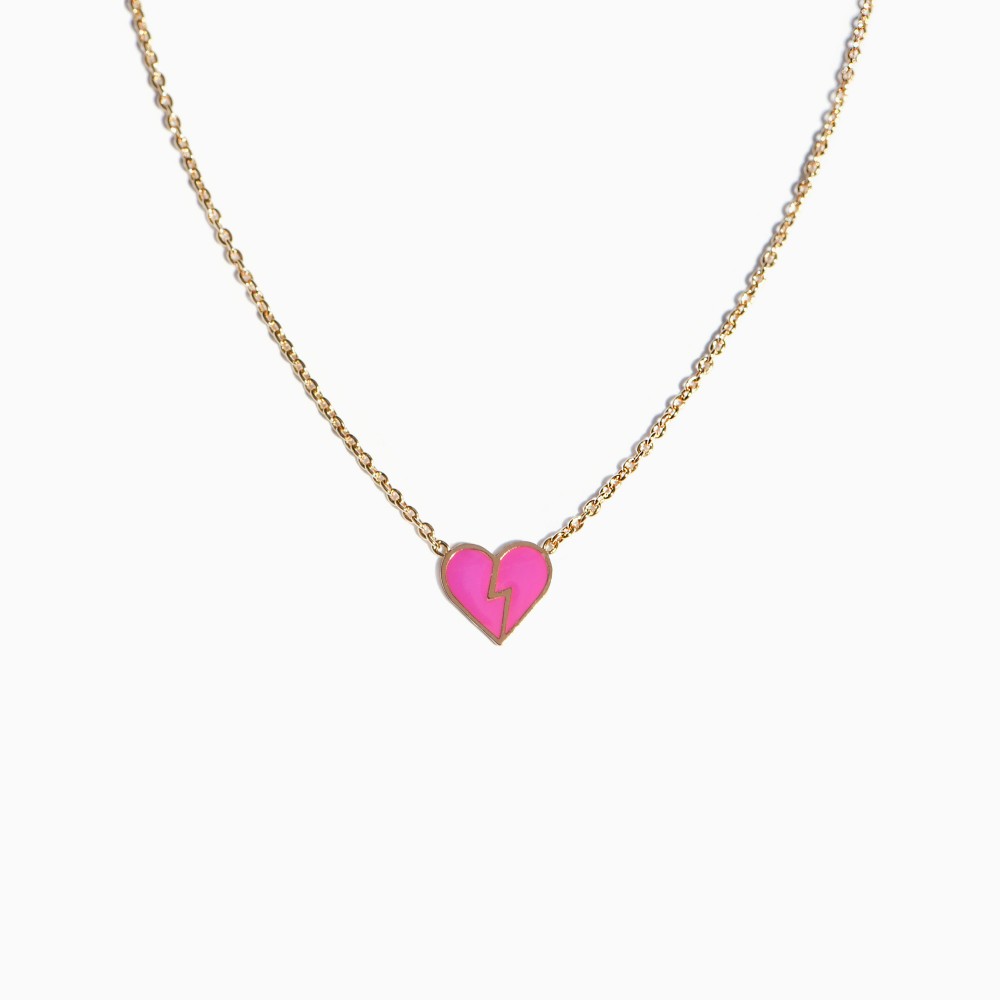 titlee Collier Coeur Brisé x Hundred Pieces