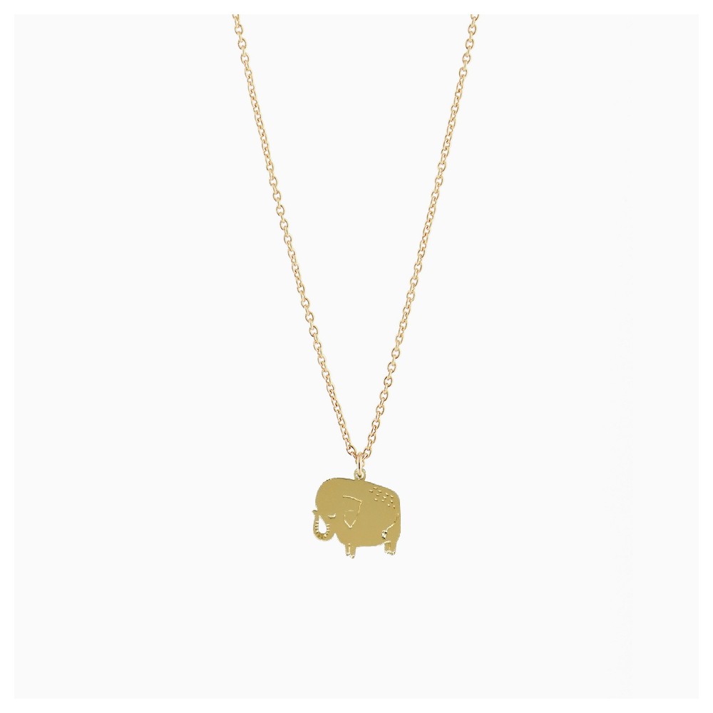 titlee Collier Elephant