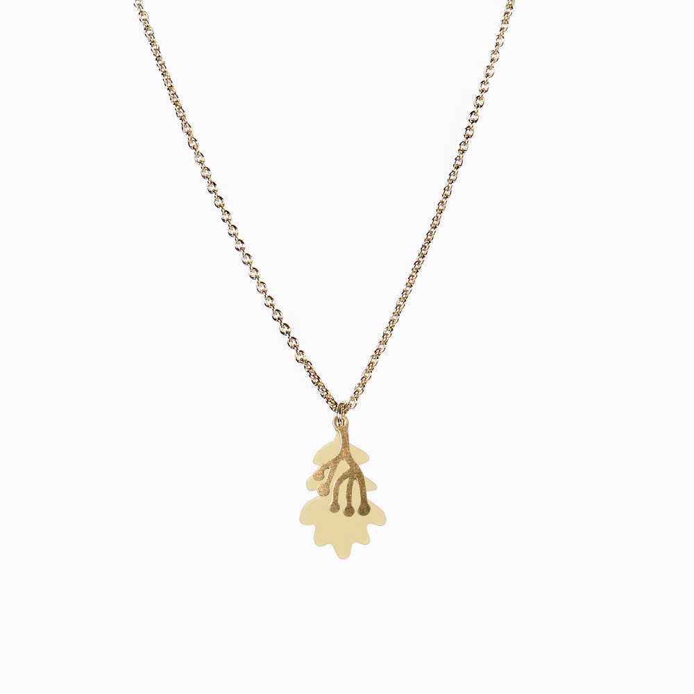 titlee Collier Leaves - sable x Lucille Michieli