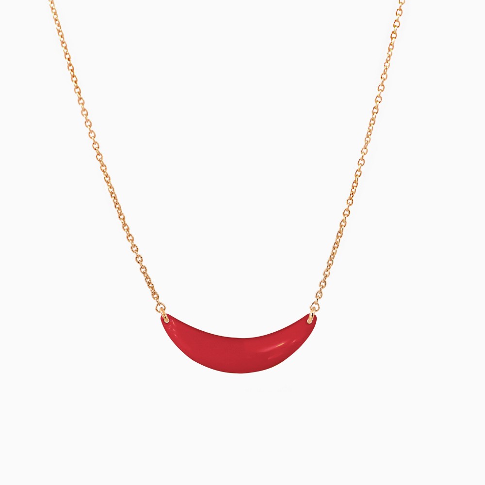 titlee Collier Little Sunset - cerise