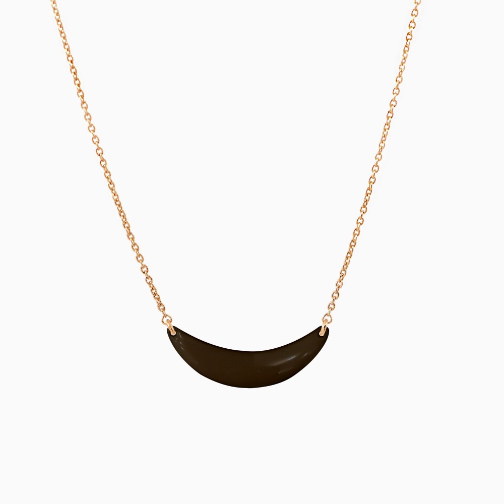 titlee Collier Little Sunset - noir