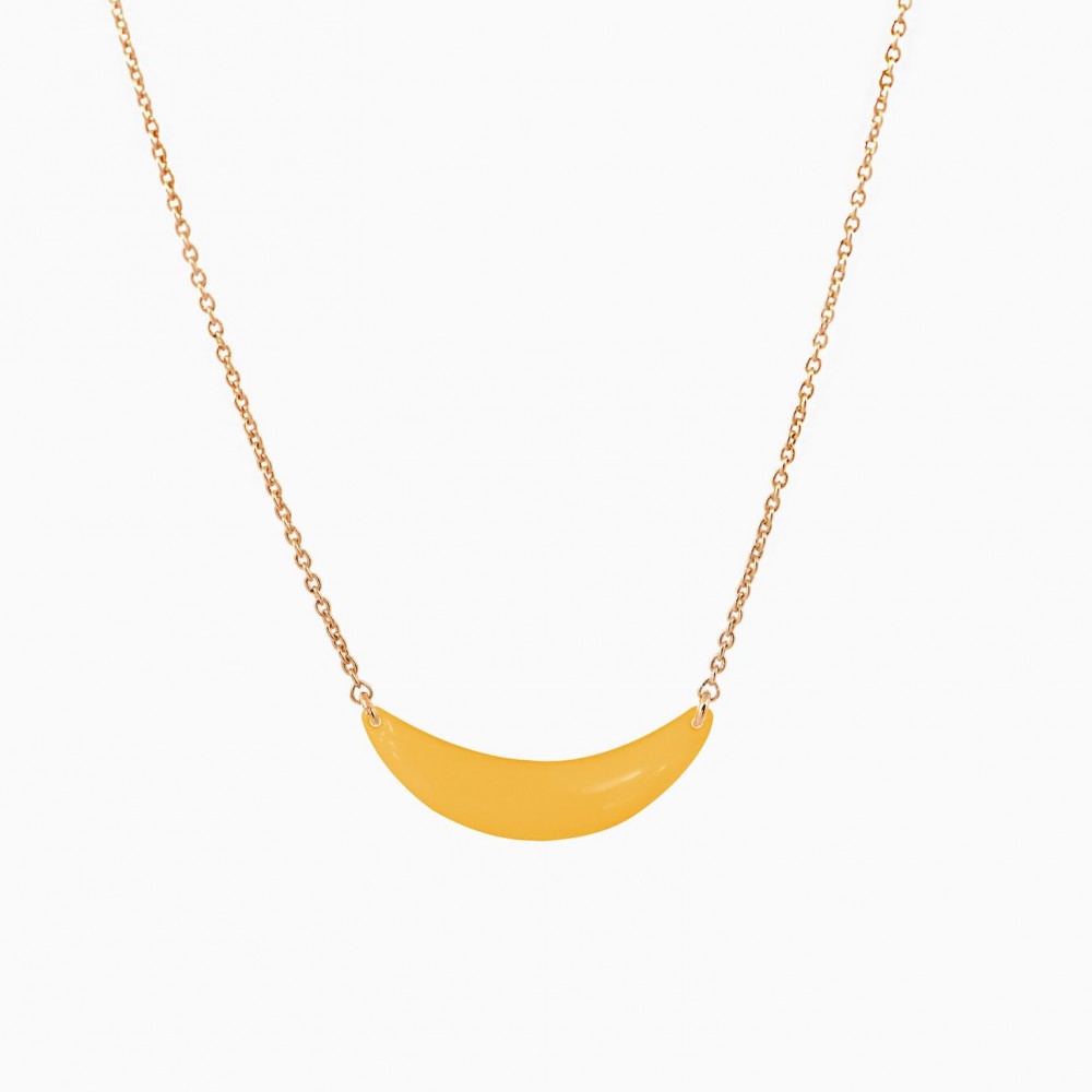 titlee Collier Little Sunset - safran