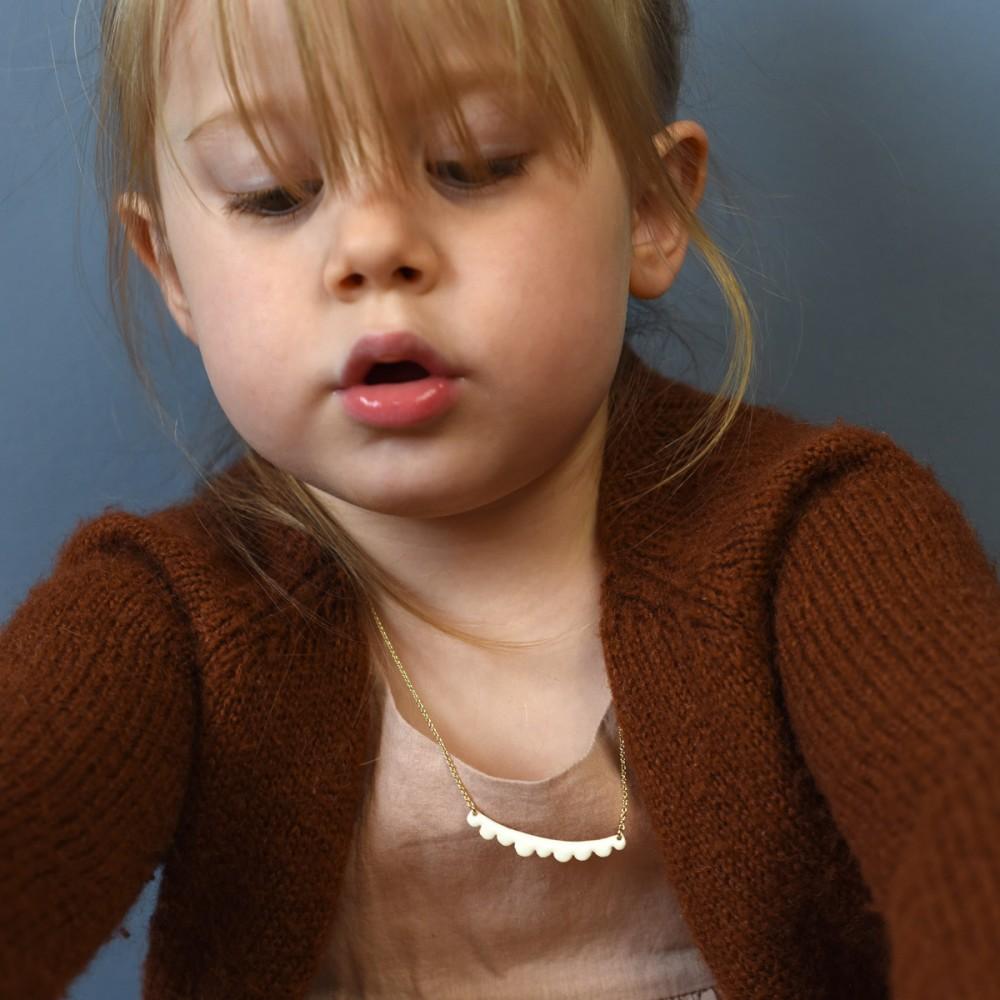 Titlee Collier Mulberry - écru