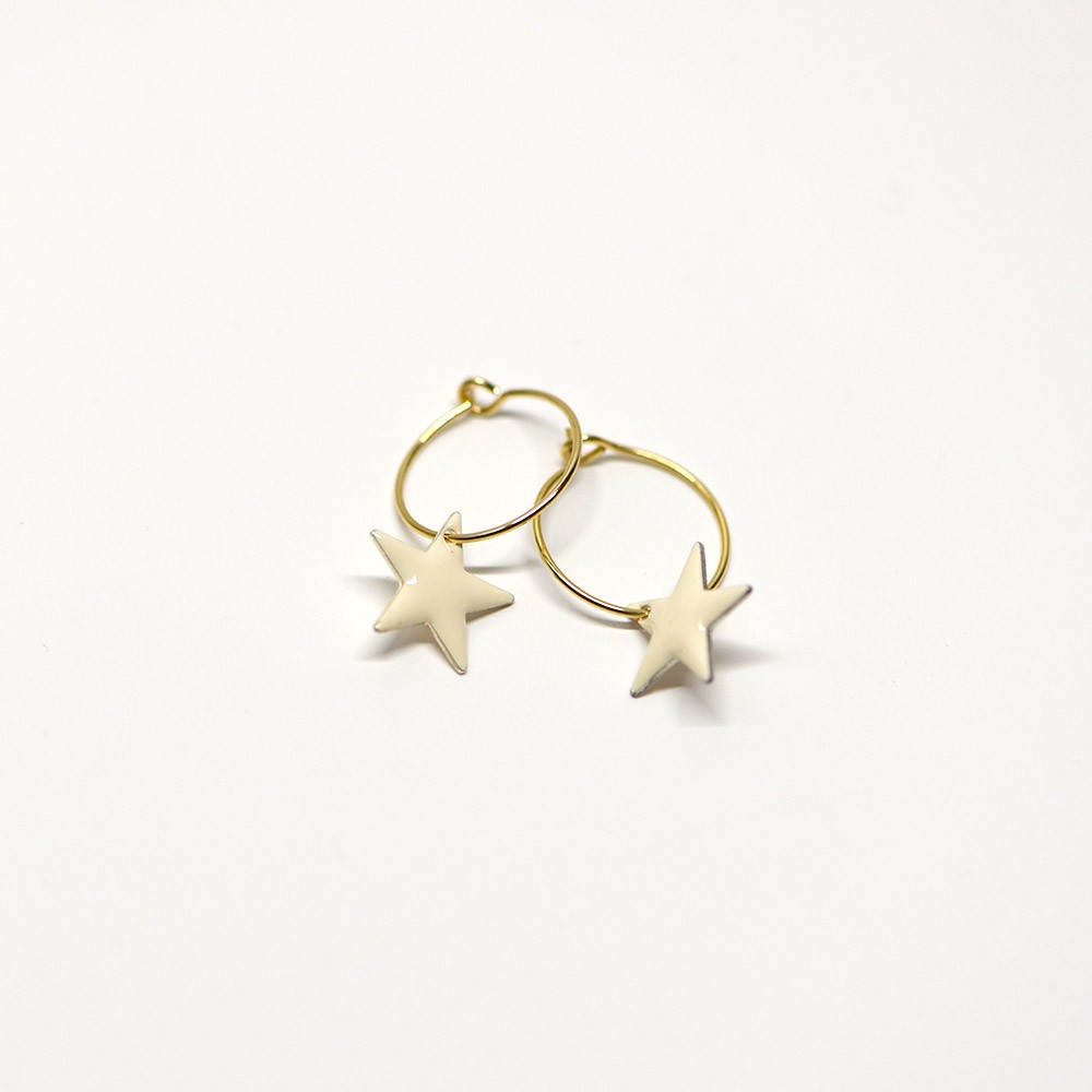 titlee Créoles Gracie - ivoire