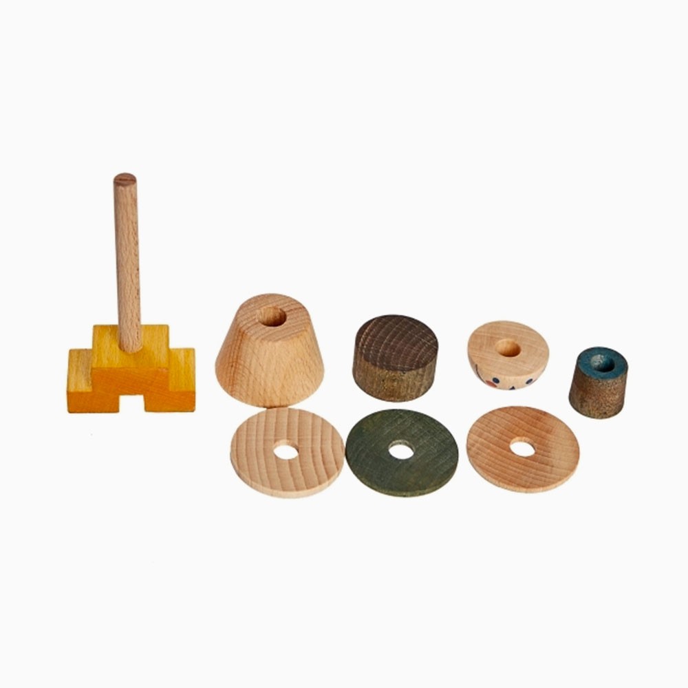 Titlee Figurine En Bois à Empiler N°01