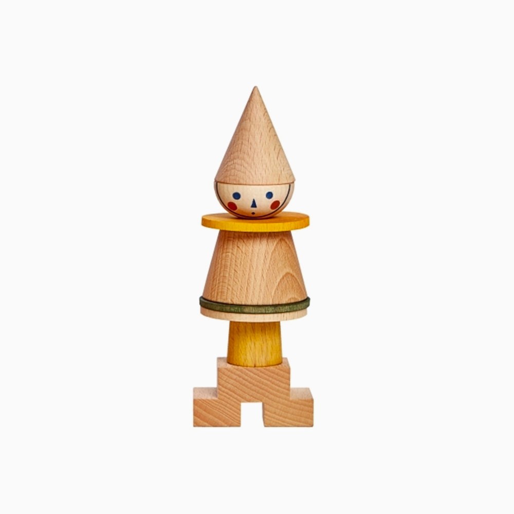 titlee Figurine en bois à empiler n°01