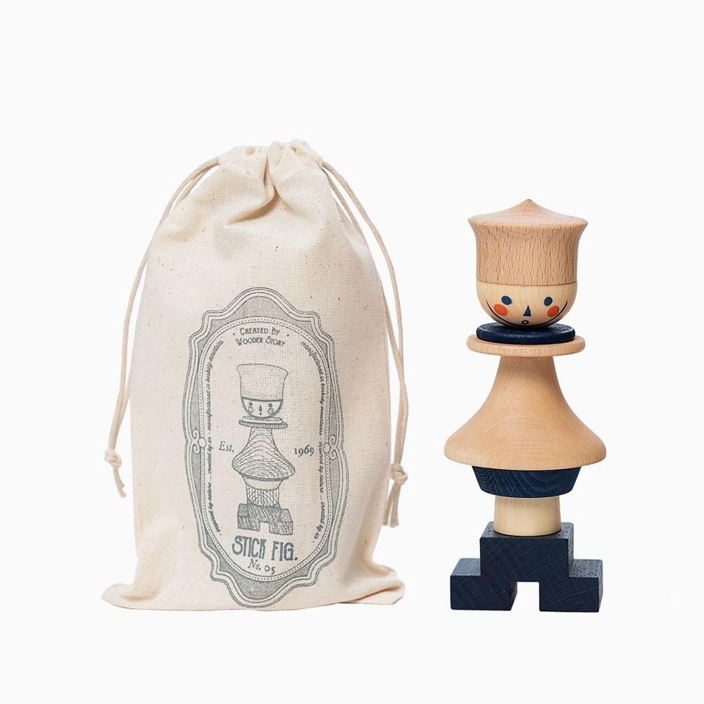 Titlee Figurine En Bois à Empiler N°05