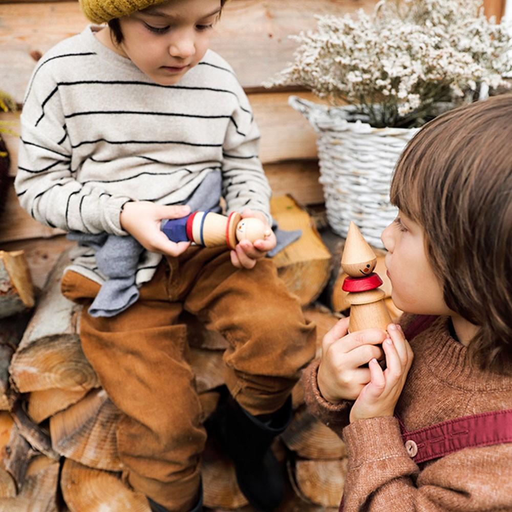 Titlee Figurine En Bois à Empiler N°06