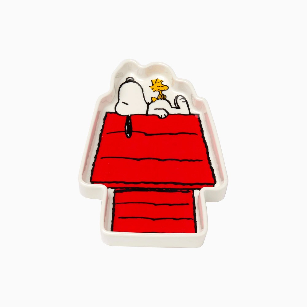 Titlee Grand Vide-poche En Porcelaine Snoopy Home