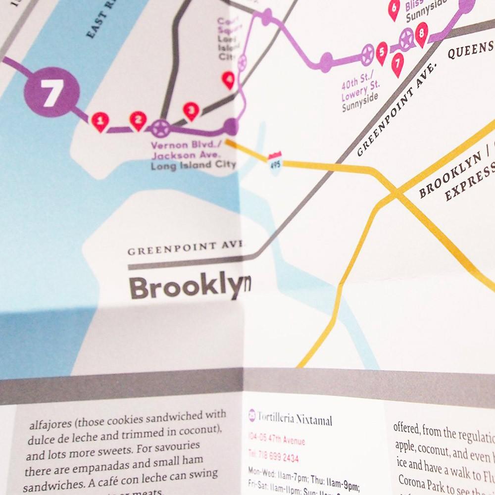 Titlee Guide Touristique/plan Eating Queens