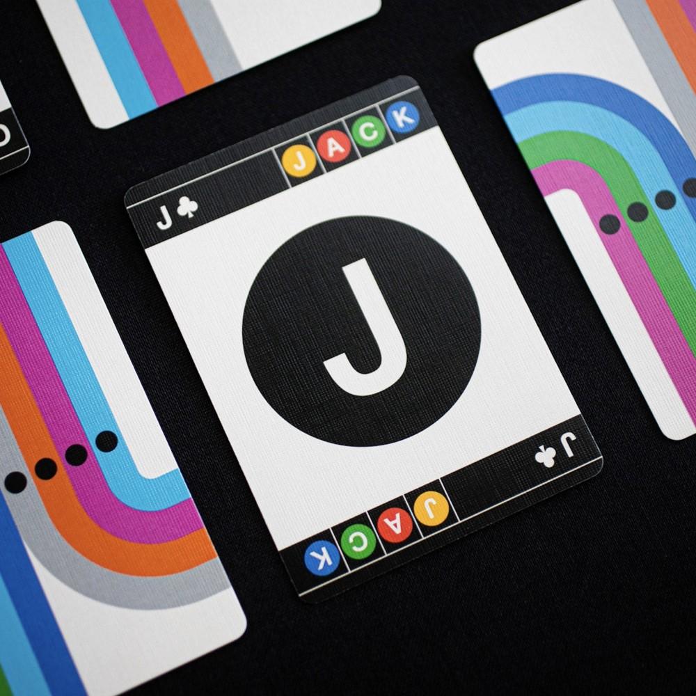 Titlee Jeu De Cartes MTA X Fulton Street - Blanc