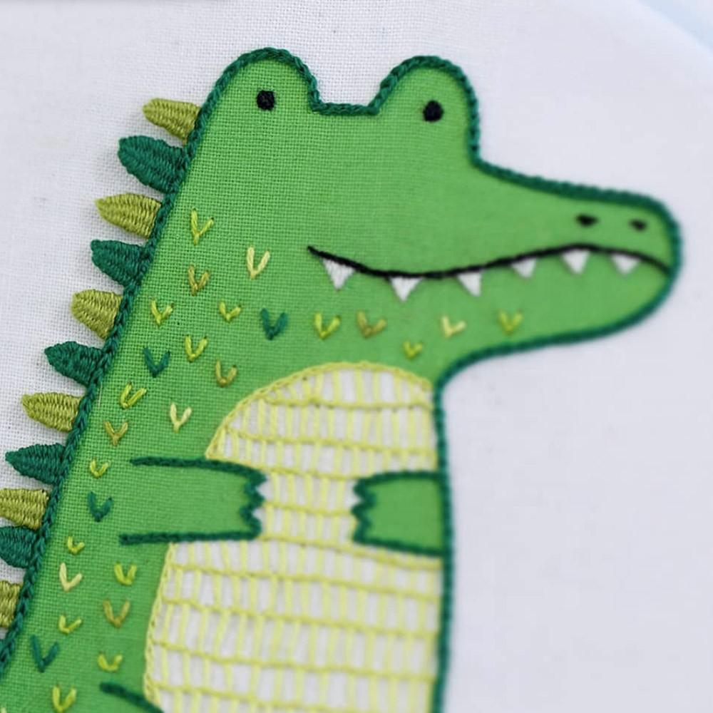 Titlee Kit De Broderie Alligator