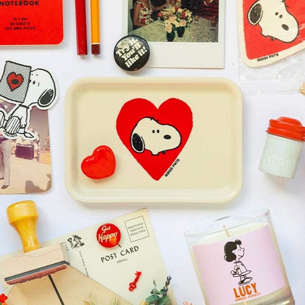 Titlee Mini Plateau Snoopy Love