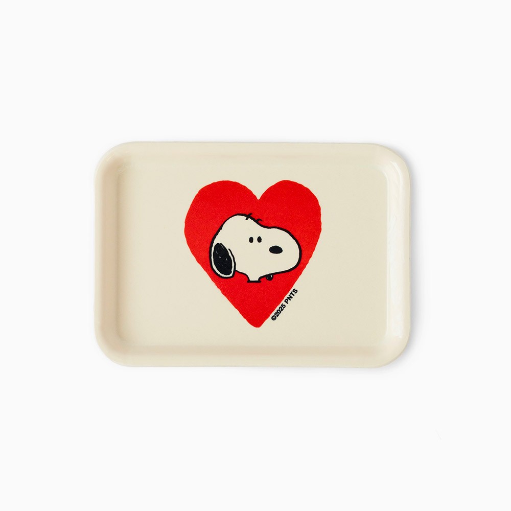 titlee Mini Plateau Snoopy Love