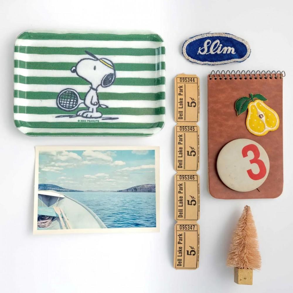 Titlee Mini Plateau Snoopy Tennis