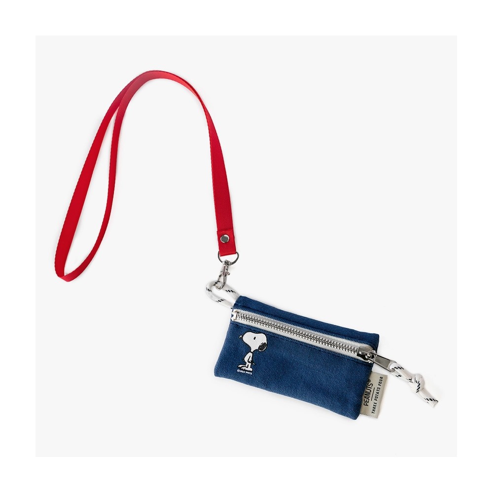 titlee Mini pochette zippée Snoopy Classic