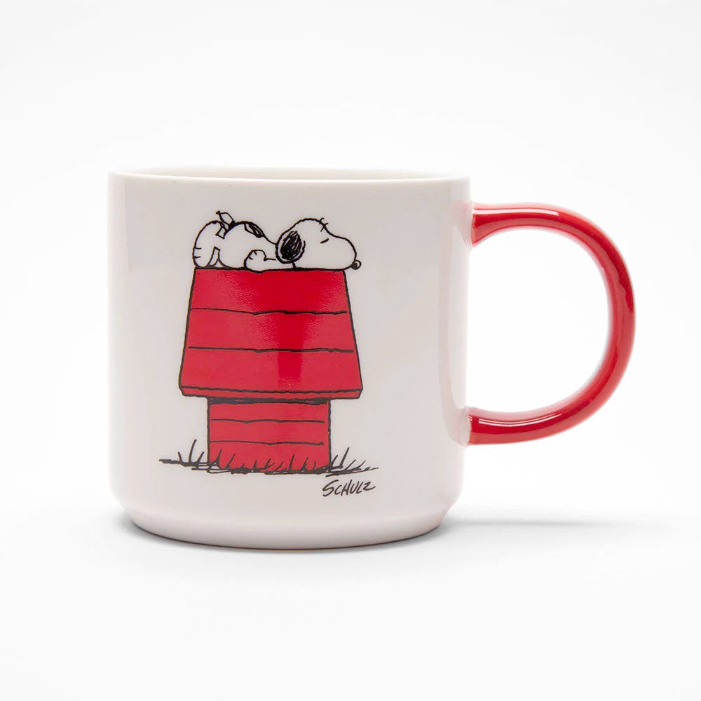 titlee Mug Snoopy Allergic to mornings