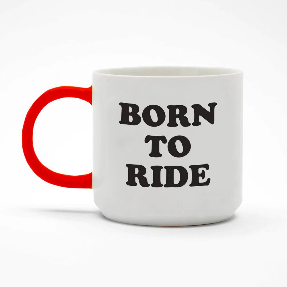 Titlee Mug Snoopy Born To Ride