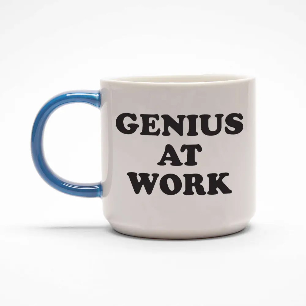 Titlee Mug Snoopy Genius