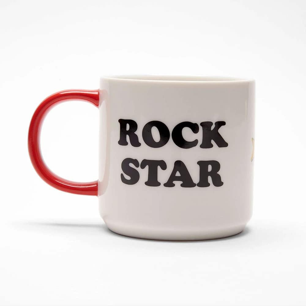 titlee Mug Snoopy Rock Star