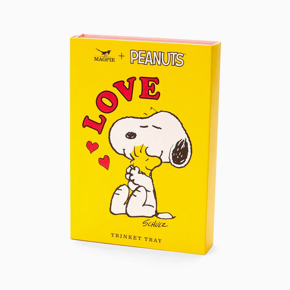 Titlee Petit Plateau En Porcelaine Snoopy Love