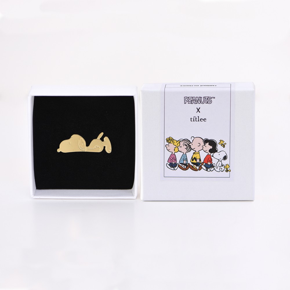 Titlee Pin's Snoopy Lying Down - Titlee X Peanuts