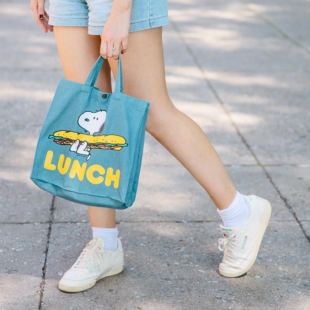Titlee Sac Shopping Snoopy Lunch