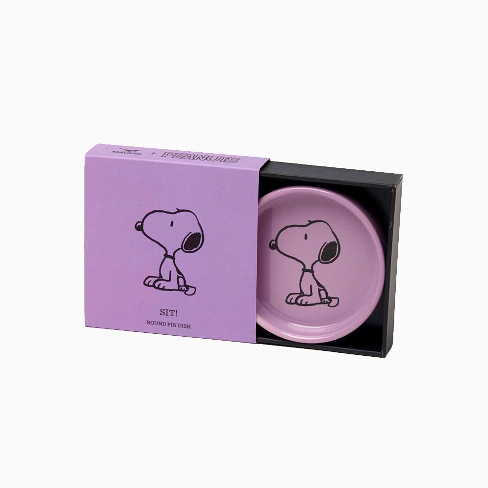 Titlee Vide Poche En Porcelaine Snoopy Sit