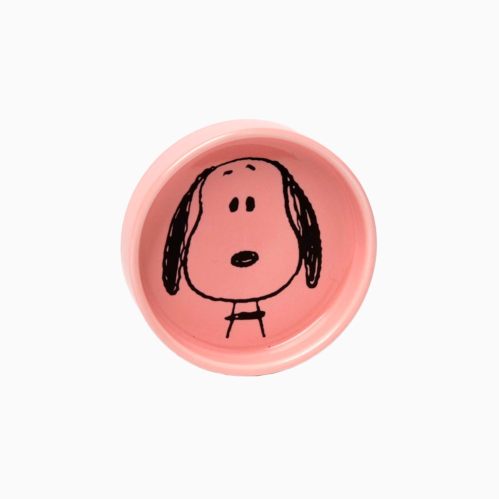 Titlee Vide Poche En Porcelaine Snoopy Visage