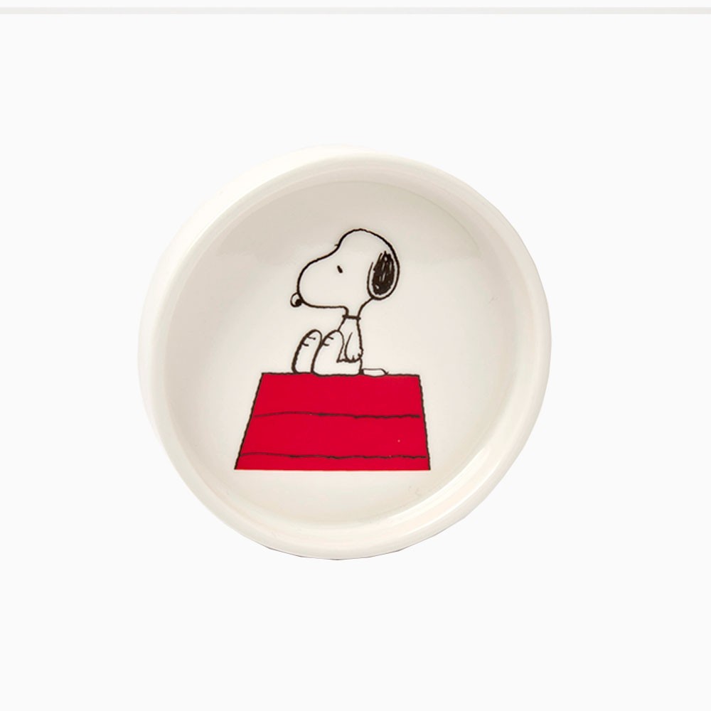 Titlee Vide Poche En Porcelaine Snoopy Home Sweet Home