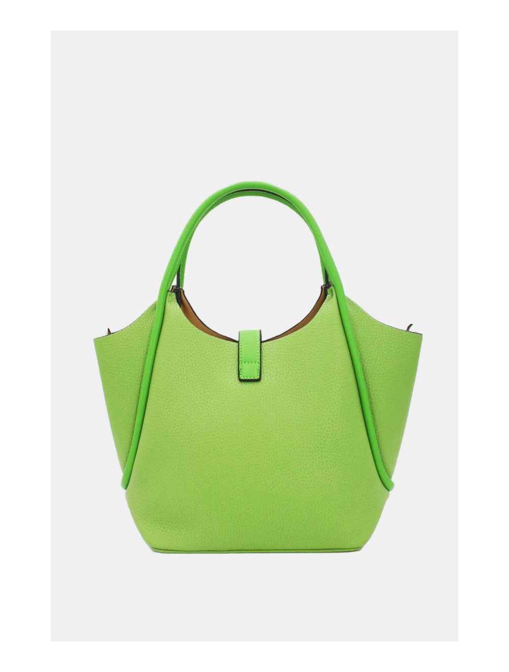 Tom&eva 2 Pièces Set Sac Cabas En Relief Litchi-6910-Vert