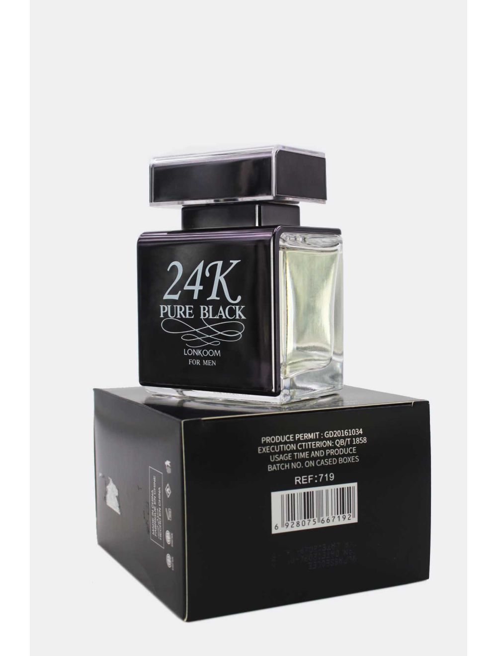 Tom&eva 24k Pure Black Eau De Parfum Homme Aromatic–Fougère 100ml 24PF-719