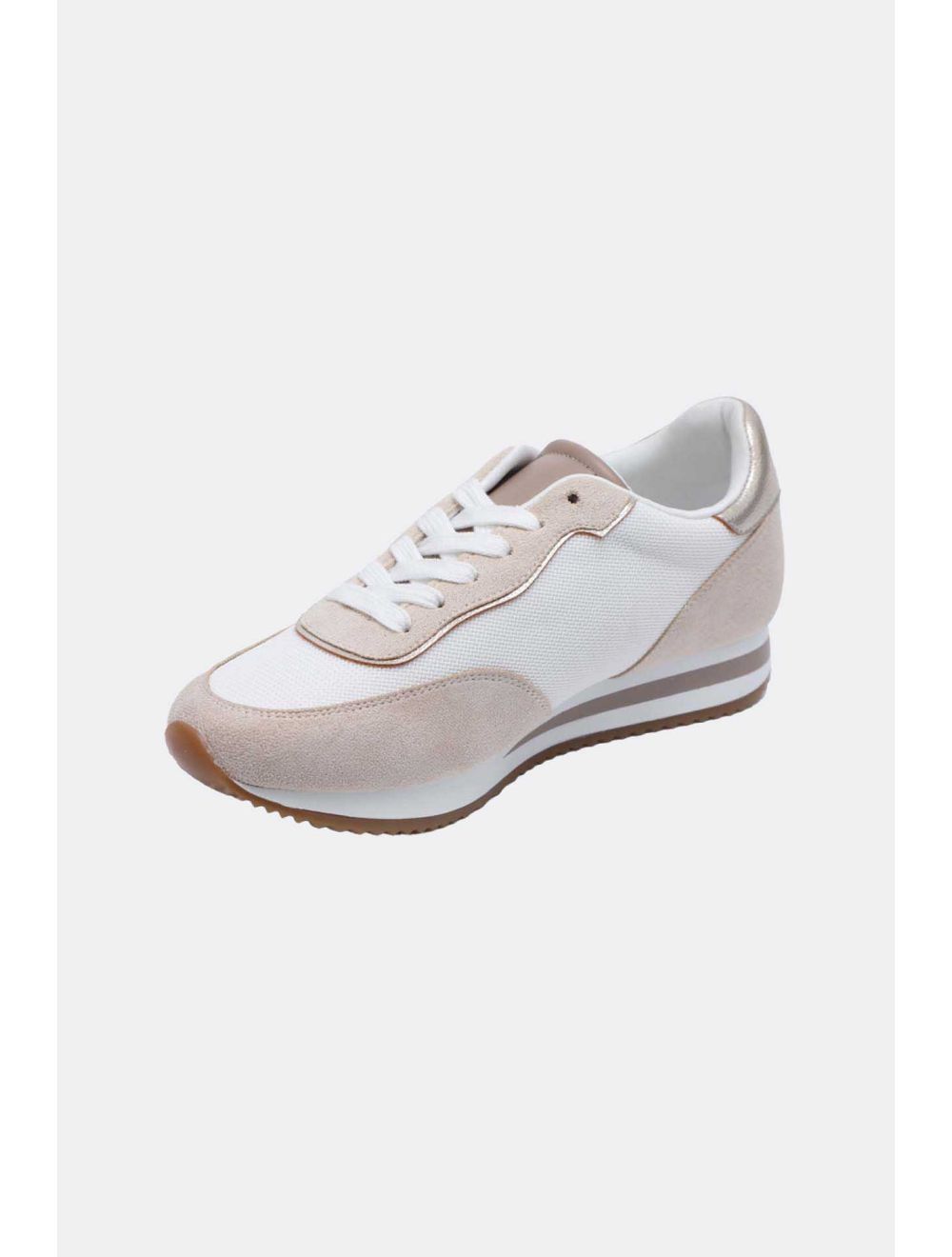 tom&eva Baskets Femmes Couleurs Variées 24CH-KP2143-Beige