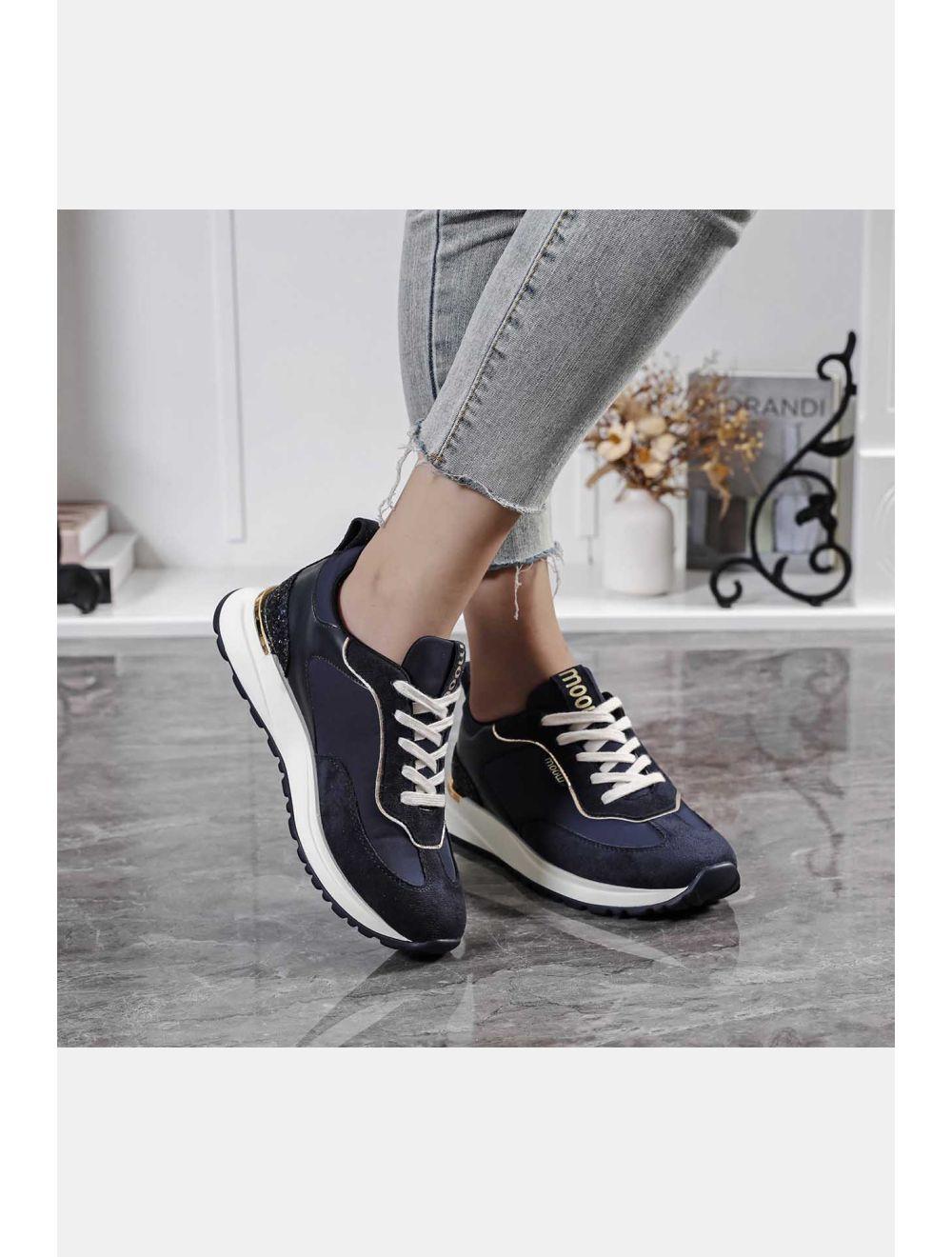 tom&eva Baskets Femmes Couleurs Variées 24CH-KP3502-Bleu