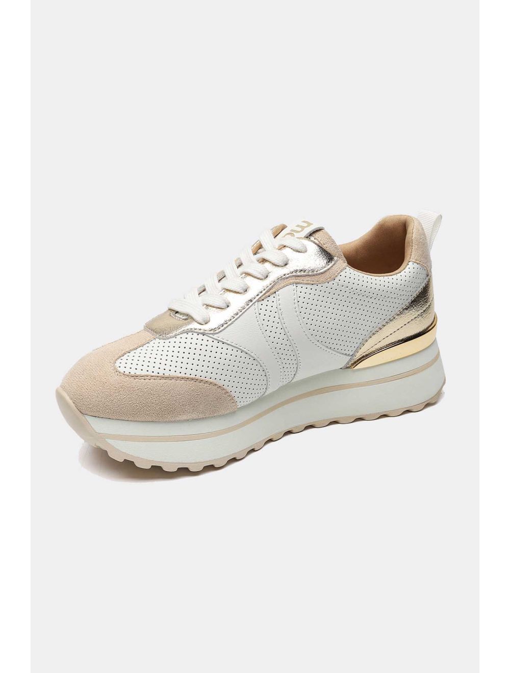 tom&eva Baskets Femmes Couleurs Variées 24CH-KP3508-Blanc