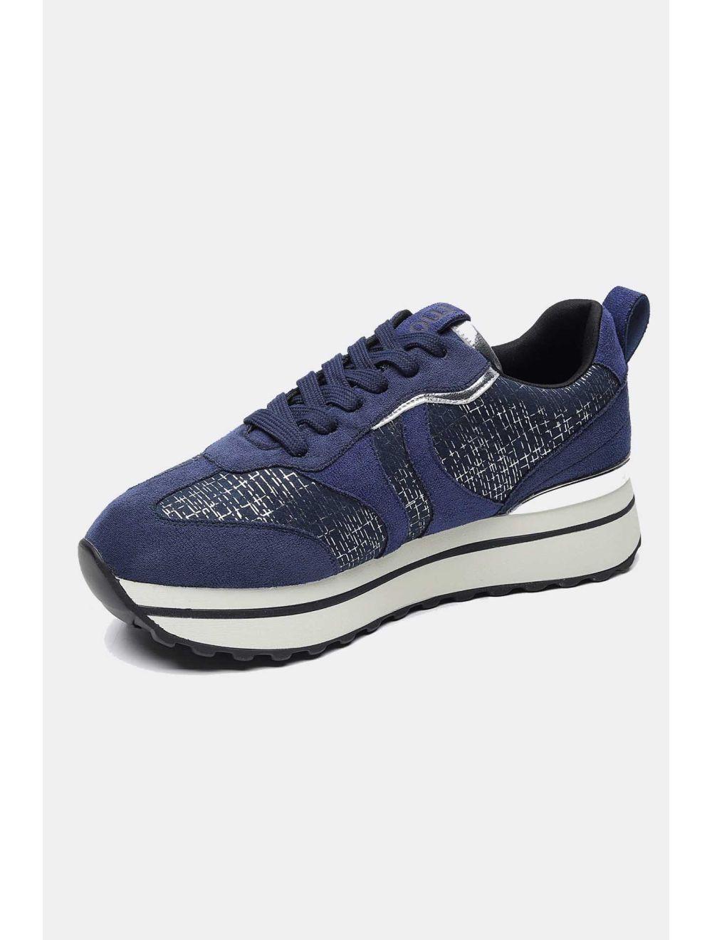 tom&eva Baskets Femmes Couleurs Variées 24CH-KP3508-Bleu