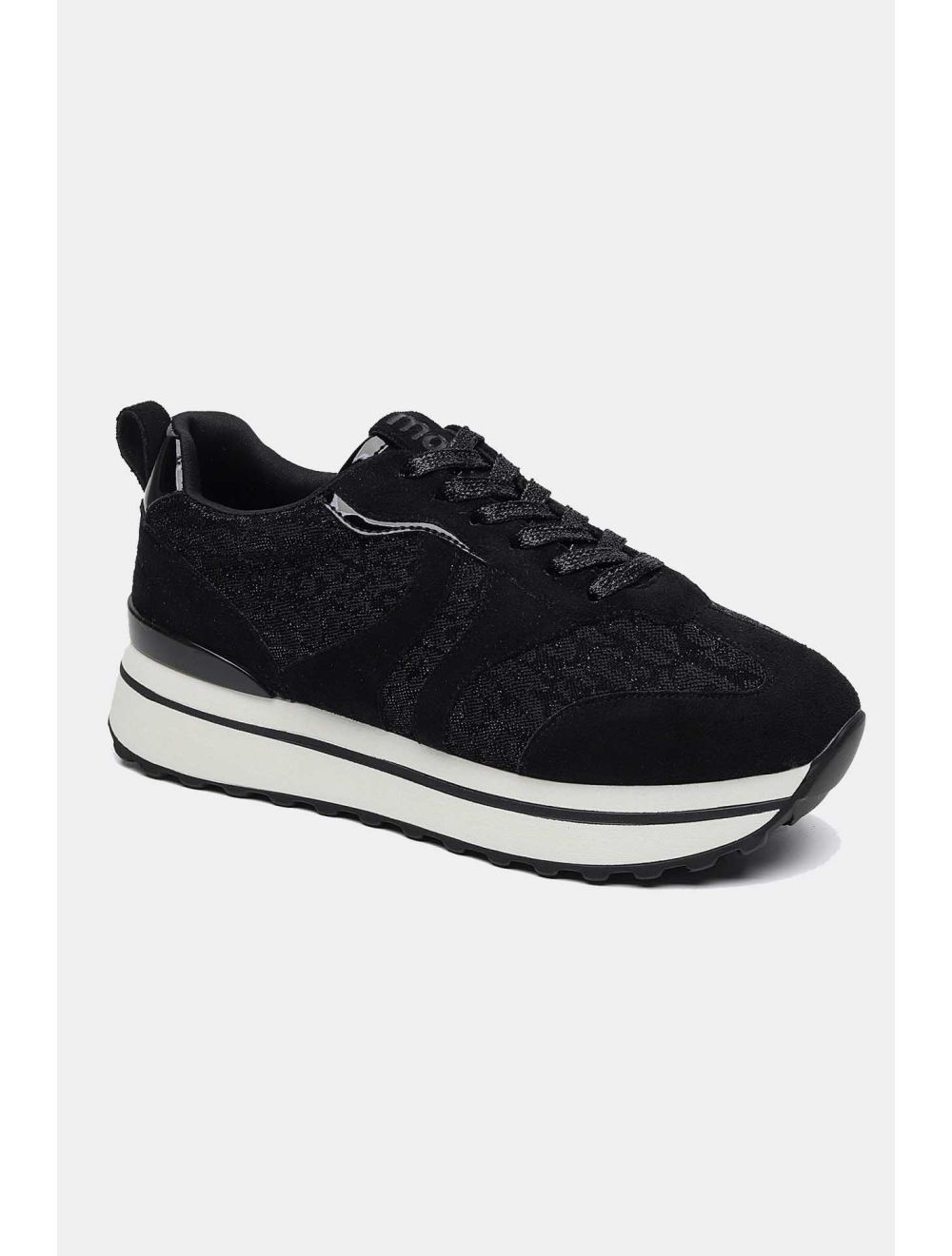 Tom&eva Baskets Femmes Couleurs Variées 24CH-KP3508-Noir