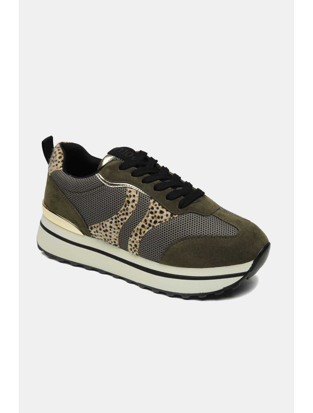 Tom&eva Baskets Femmes Couleurs Variées 24CH-KP3527-Kaki